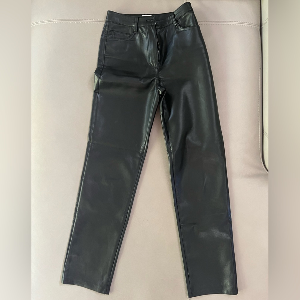 Aritzia Wilfred Melina Vegan Leather Pant Size 0